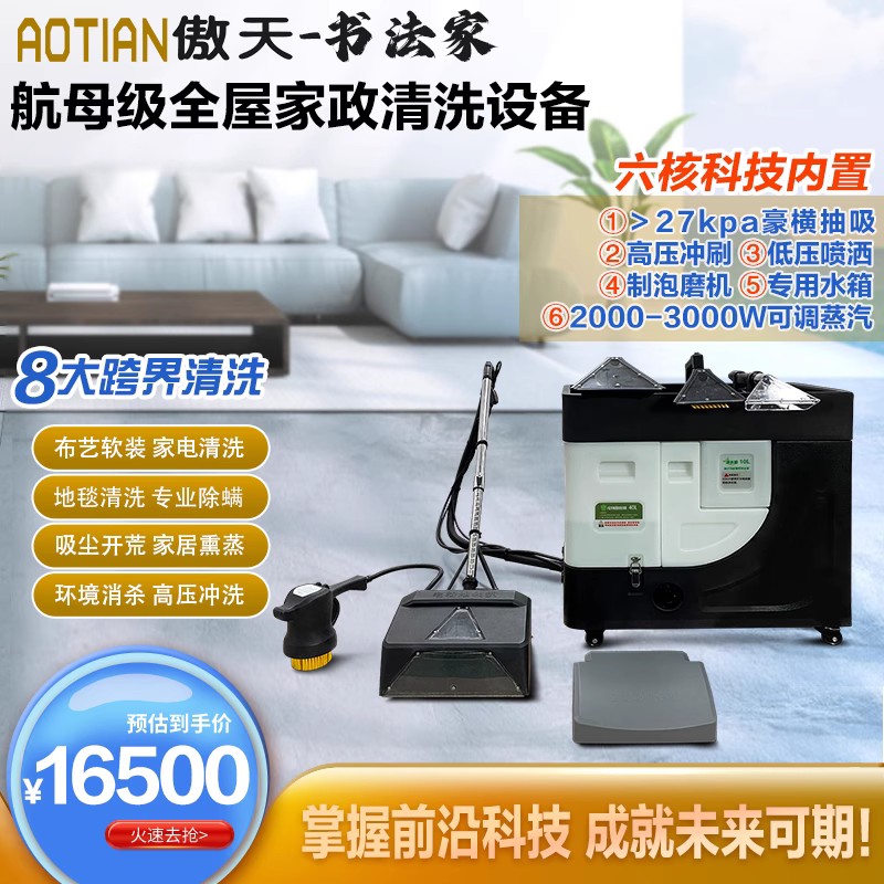 傲天商用大型多功能清洗设备——书法家